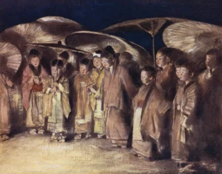 Scène de rue, Kioto